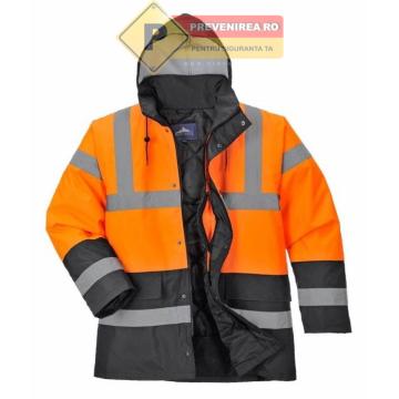 Jachete reflectorizante impermeabile de constructii