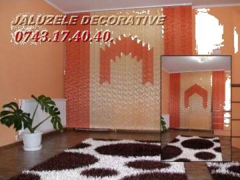 Jaluzele verticale decorative