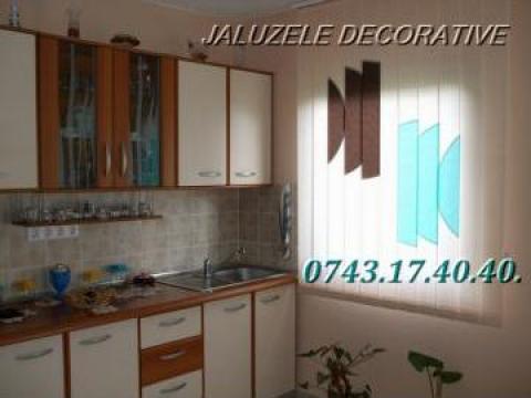 Jaluzele verticale decorative