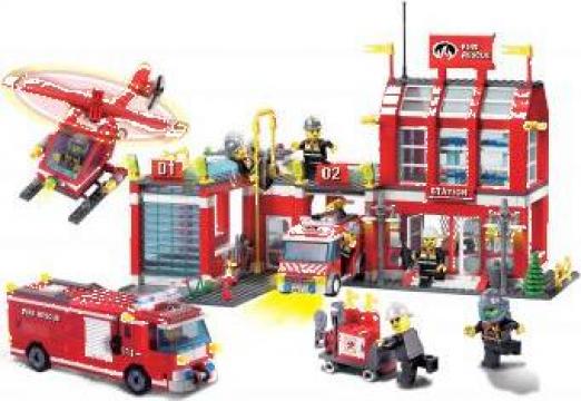 Joc Lego City Statie de Pompieri, 980 piese
