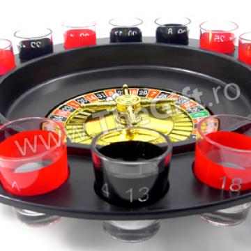 Joc Ruleta de casino, cu bauturi