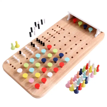 Joc de inteligenta Mastermind, din lemn, Montessori