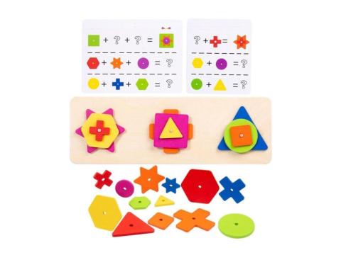 Joc pentru stimularea inteligentei, Montessori din lemn