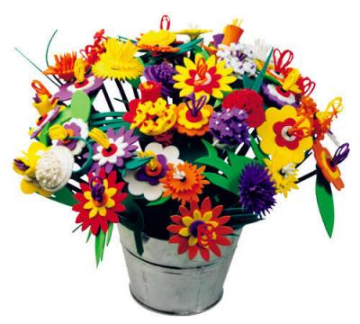 Joc set creativ - Buchetul de flori