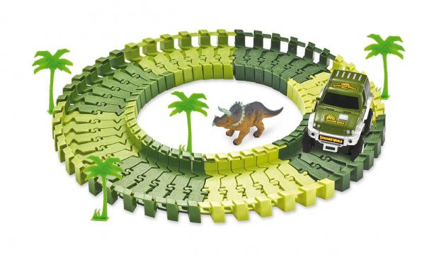 Joc set de constructie - Parcul dinozaurilor