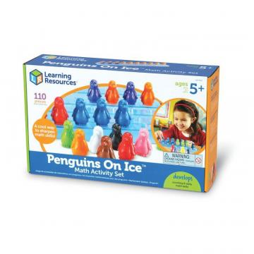 Joc set de matematica - pinguinii pe gheata
