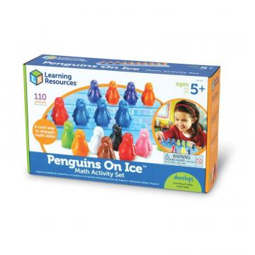 Joc set de matematica - pinguinii pe gheata