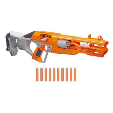 Jucarie Blaster Nerf Elite Accustrike, cu 10 proiectile