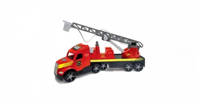 Jucarie Camion de pompieri Magic Truck fluorescent, Wader