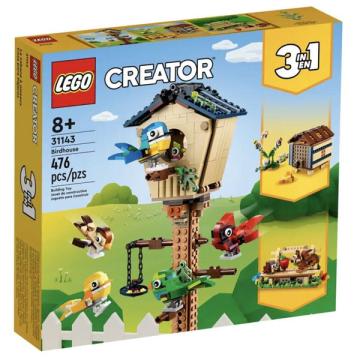 Jucarie Lego Creator 3 in 1, casuta pentru pasari 31143