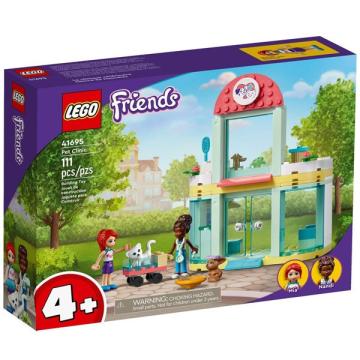 Jucarie Lego Friends - Clinica animalutelor 41695, 111 piese