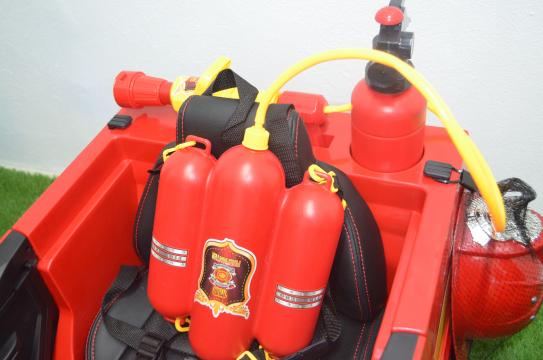 Jucarie Masinuta de pompieri Hollocy FireTruck 2x45W 12V