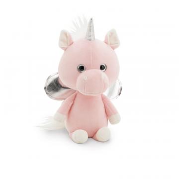 Jucarie de plus Mini Unicorn roz, 20cm