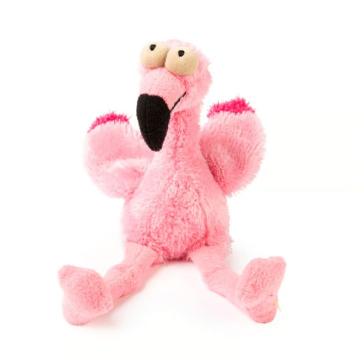 Jucarie flamingo de plus FuzzYard, pentru caini, 23 cm