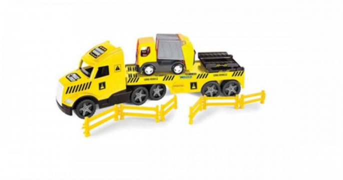 Jucarie masina de reciclare cu lumini -Wader Magic Truck