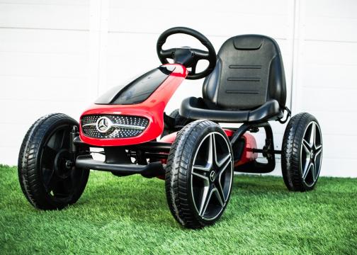 Jucarie masinuta cu pedale pentru copii Go Kart Mercedes