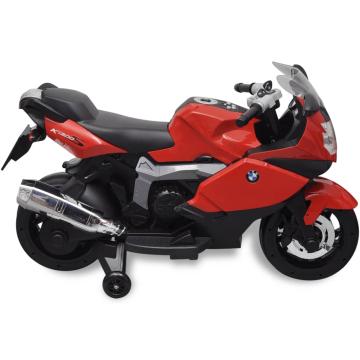 Jucarie motocicleta electrica pentru copii BMW 283, 6V, rosu