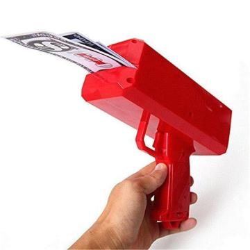 Jucarie pistol de aruncat bani