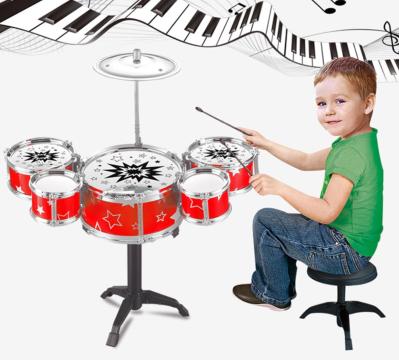 Jucarie set 5 tobe cu scaun inclus pentru copii