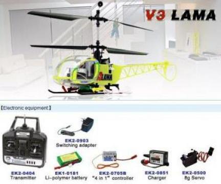 Jucarii: Elicopter cu telecomanda radio, Lama V3