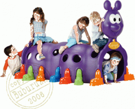 Jucarii copii pentru exterior Happy Caterpillar