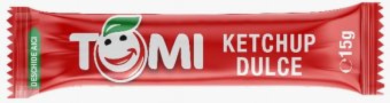 Ketchup Tomi dulce plic 15g, 150buc