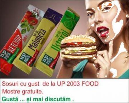 Ketchup/ maioneza / sos usturoi - plic 30 grame