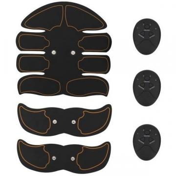 Kit Smart Fitness EMS electrostimulare corporala cu 8 paduri