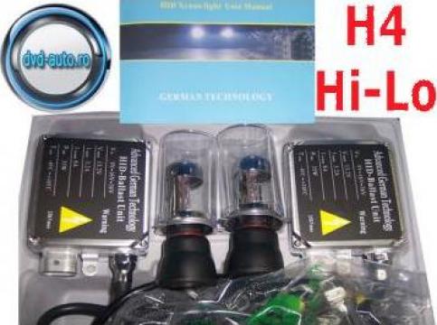 Kit Xenon H4 Hi-Lo, Xenon-Halogen, (Logan, VolksWagen)