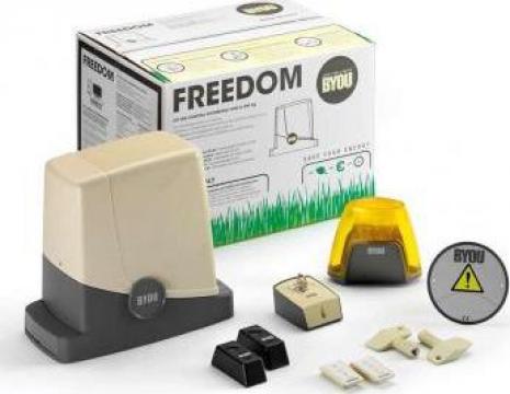 Kit automatizare pentru porti culisante Byou Freedom