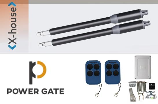 Kit automatizare porti batante 150kg/brat Power Gate