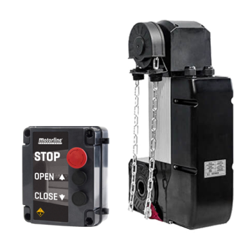 Kit automatizare usa sectionala max. 20mp, motor 230V AC