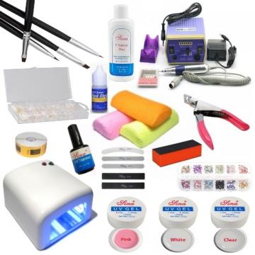 Kit constructie unghii false cu gel UV