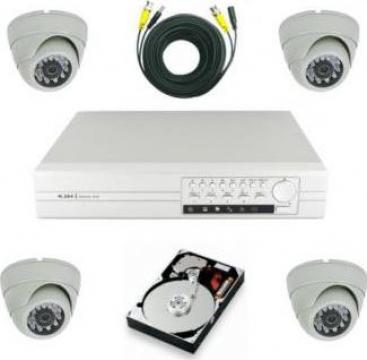 Kit sistem de supraveghere video