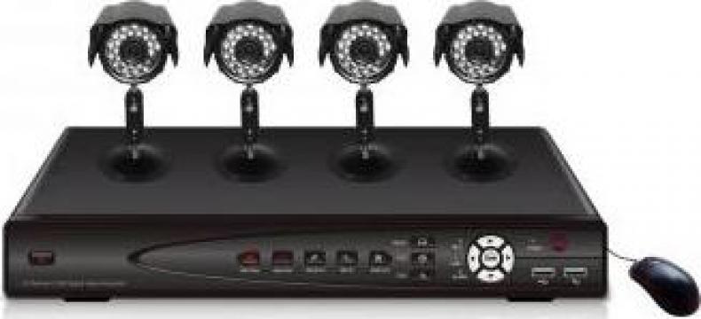 Kit supraveghere video DVR + 4 camere video