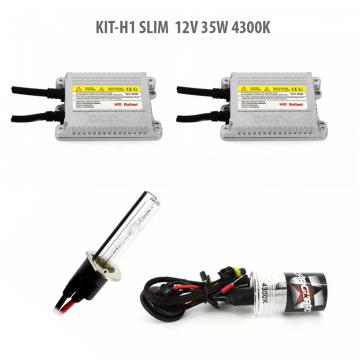 Kit xenon H1 35W 4300K 12V Slim