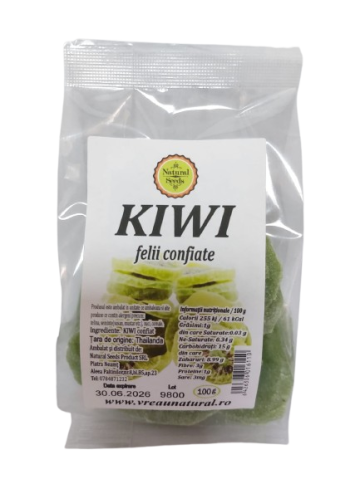 Kiwi felii confiate 100g