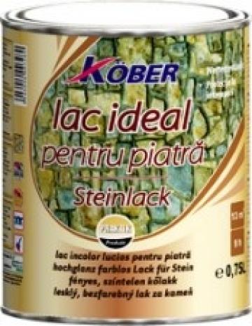 Lac pentru piatra Ideal gri 0.75litri