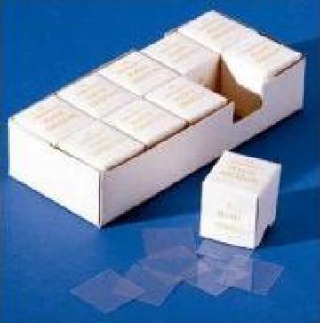 Lamele microscop 18x18mm, 20x20, 22x22, 24x24, 24x50mm