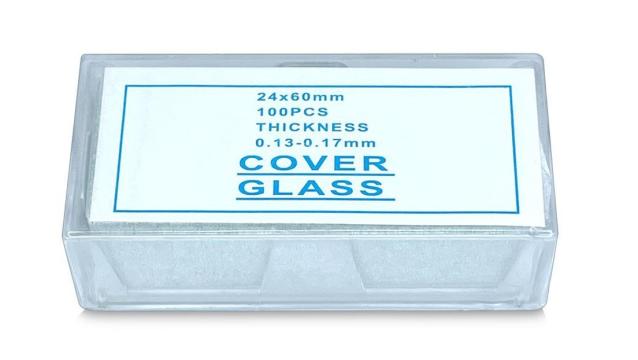 Lamele microscop 24 x 60 mm - 100 buc