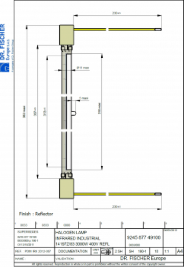 Lampa 14107z/98 Philips/Dr Fischer