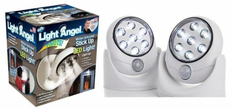 Lampa LED fara fir Light Angel, 360 grade, 4 x AA