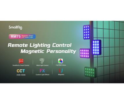 Lampa SmallRig RM75 Magnetic Smart LED On-Camera Light 3290