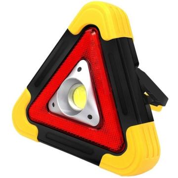 Lampa de avertizare triunghiulara cu acumulatori