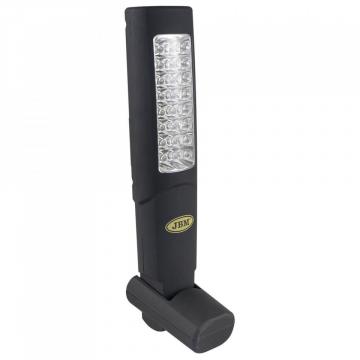 Lampa de lucru portabila 24+6 leduri, cu baza magnetica