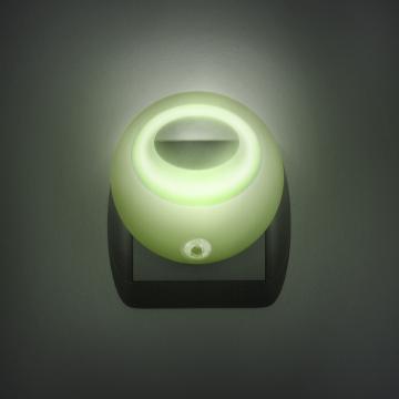 Lampa de veghe cu LED si senzor de lumina - verde