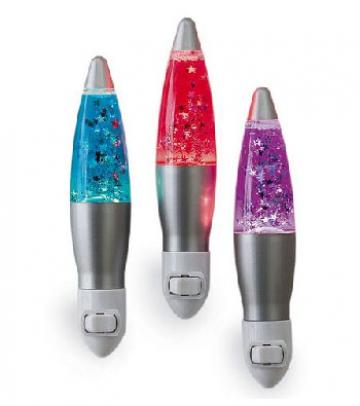 Lampa de veghe, cu sclipici, Sparkle Motion