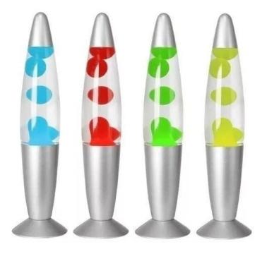 Lampa decorativa cu ceara colorata miscatoare, Lava Lamp
