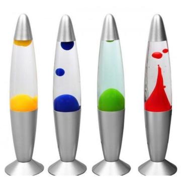 Lampa decorativa cu ceara colorata miscatoare Lava Lamp