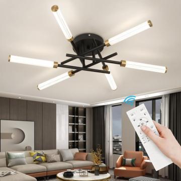 Lampa plafon cu 6 leduri si telecomanda, 24W cu 3 culori